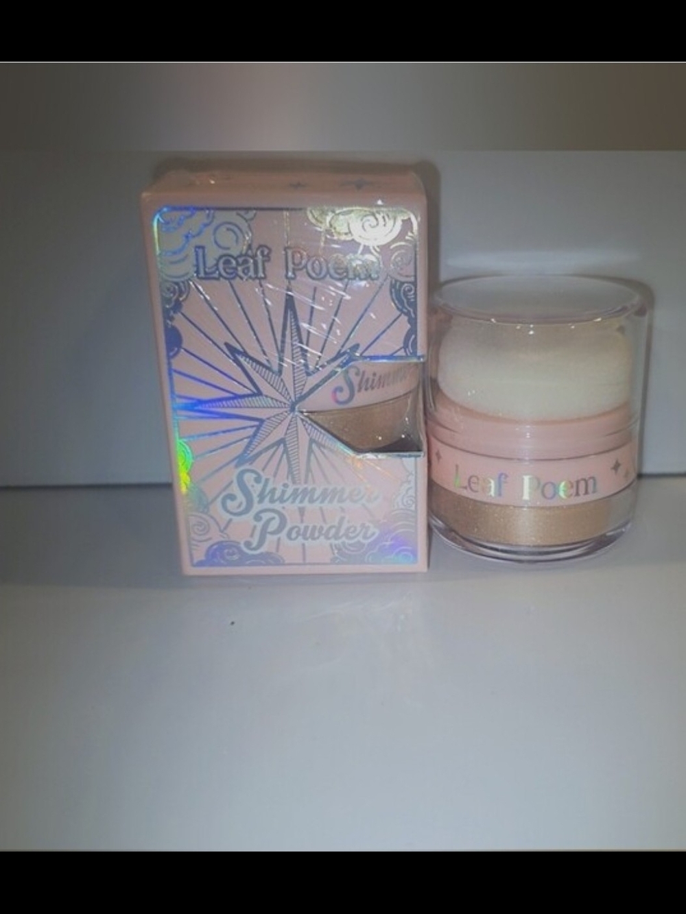 Sephora Leaf Poem Shimmer Powder - Soft Pink